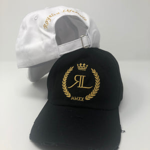 Distressed Embroidered Dad Hat