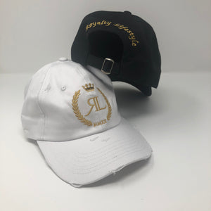 Distressed Embroidered Dad Hat