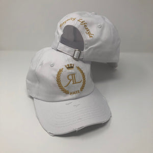 Distressed Embroidered Dad Hat